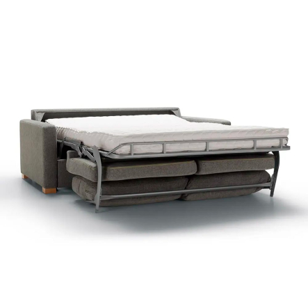 Диван Sits Lukas, ткань, Caleido dark grey, ножки - black, 216*100*88/48 мм., 2772586 - 2