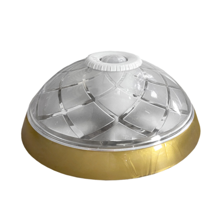 Светильник настенный ERKA 1127D LED-G, 12 W, 4200K, IP20, датчик движения, прозрачный, 190203 - 1