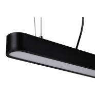 Світильник лінійний LAGUNA Lighting 1500*80мм, 44 Вт, LED Edison, 4000K, чорний матовий
