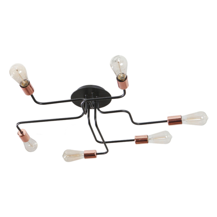 Люстра N&B Light "Электрико" 20207, 6хЕ27, 760х150 мм - 1