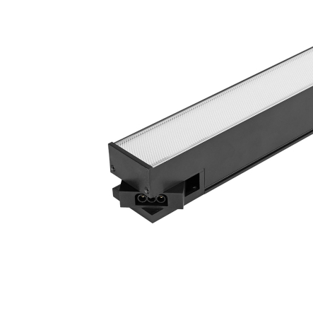 Світильник лінійний магістральний LED VIDEX VL-BNL02-24065B, 24W, 600мм, 5000K, 2400Lm, чорний алюміній - 21