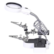 Тримач &quot;Третя рука&quot; з лупою MG16126-AC1, 4,5 Х 11X; LED