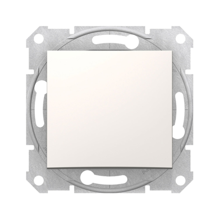 Вимикач кнопковий Schneider Electric Sedna, слонова кістка, SDN0700123 - 1