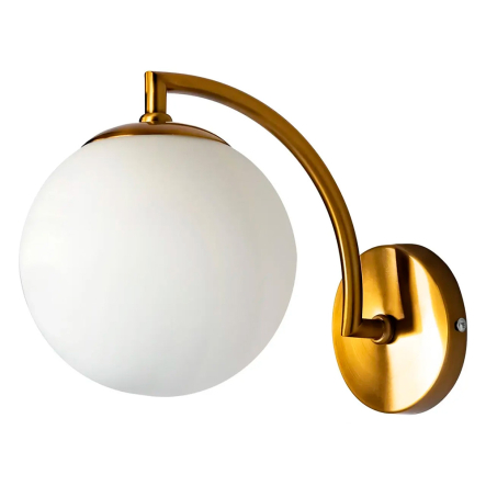 Світильник настінний, Бра, HOROZ Electric Sv1720, Е27, 40Вт, золото, 13-020-003 - 1