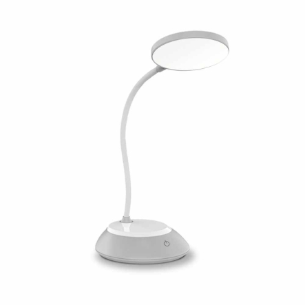 Настольная лампа аккумуляторная TITANUM TLTF-022G, LED, 7 Вт, 3000-6500K, USB, серая, 26843