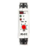 Реле струму пріоритетної дії F&F РП-612, 220 В, 16 A, навантаження - 16 А, поріг спрацьовування - 2-15 А