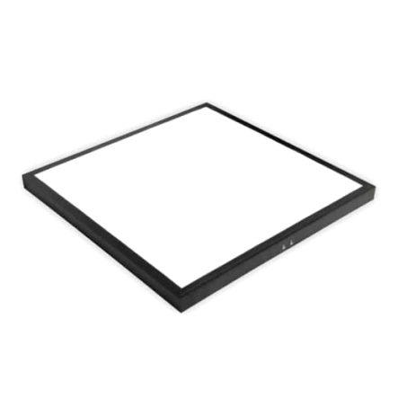 Світильник накладний Horoz Electric PULSAR, 48W, 6400K, 600х600 мм, чорний, 056-015-0048-020 - 1