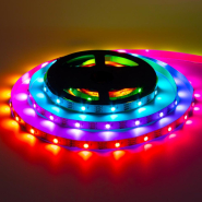 Світлодіодна стрічка RGB WS 5V ws2812b smd5050 30led/м 7.2W/м AVT