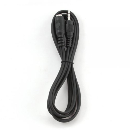 Кабель стерео аудио Cablexpert CCA-423-2M, 3.5 мм M/F 3.5мм, 2 м, черный