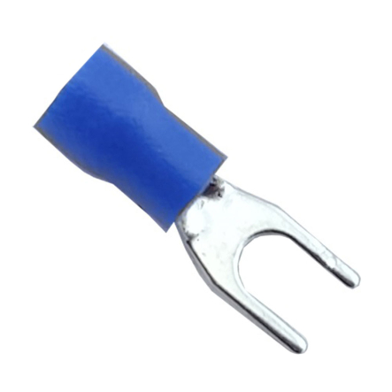Наконечник TNSy 5500592, вилковий з ізоляцією SV2-4 (1,5-2,5/4), синій - 1
