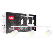 Світовий світильник на 3 лампи MAXUS MSL-01WС, 12W, 4100K, білий