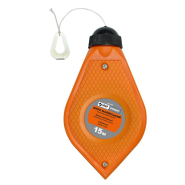 Шнур малярський (пластиковий корпус) 15м, 04-330