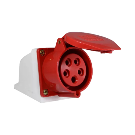 Гнездо стационарное АСКО-УКРЕМ, A0080040003, ГС 16А/5 3P+N+PE - 1