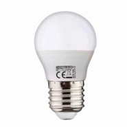 Лампа світлодіодна Horoz Electric ELITE-8, 8 Вт, 6400K, E27, 220 В, P45, 001-005-0008-040