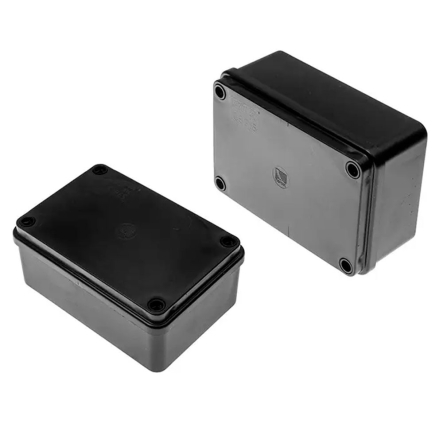 Коробка распределительная PAWBOL S-BOX 316C, 150x110x70, IP65,  без сальников, чёрная, устойчивая к УФ