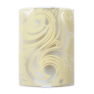 Светильник настенно-потолочный ДеКоРа, Зеус, Е27, 1х60W, 250х190 мм, желтый, 46135