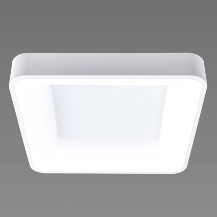 Люстра LED Sirius GLD-23413 WT, 64W, ⌀400, квадрат, белая - 2