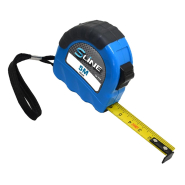 Рулетка S-line 5м х 19мм, гумовий корпус, з фіксатором