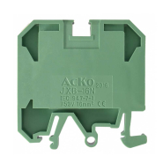 Клеммник винтовой АСКО-УКРЕМ JXB-16х35 зелёный, A0130010018