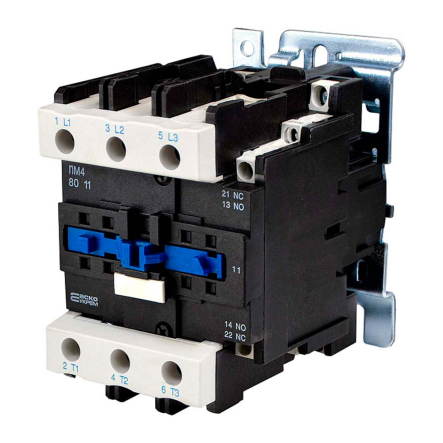 Магнитный пускатель ПМ 4-80 M7 220В (LC1-D8011) 1NO+1NC, A0040010055