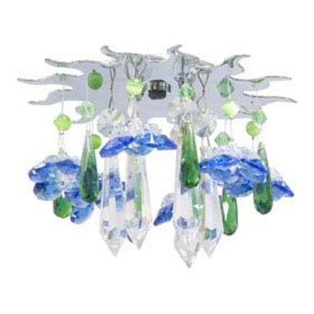 Світильник точковий Feron DL166, MR16, GU5.3, 12V, 50W, кольорові підвіски/хром - 1