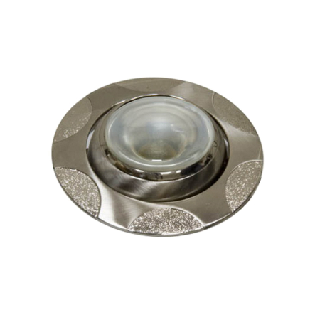 Светильник точечный поворотный Feron 156, R39, E14, титан/серебро - 1