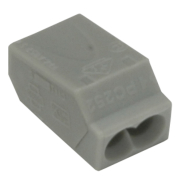 Клемники безвинтов SEZ BS 2/2, 2*0,75+2,5 мм, 24 А, 1n