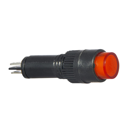 Сигнальна арматура АСКО-УКРЕМ AD22E-8DS, 220V АC, червона, A0140030165 - 1