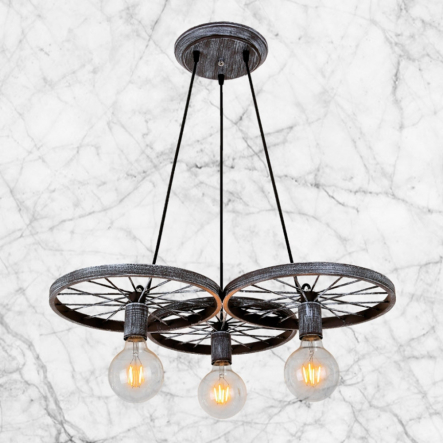 Люстра підвіс LEVISTELLA в стилі лофт, 746WXA011-3 OX - 1