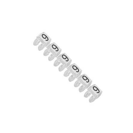 Кабельный маркер Legrand Cab3-"9"(4-6мм2) 038239 - 1