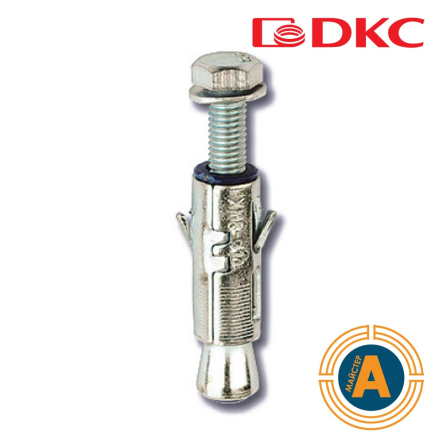 Анкер усиленный с болтом М8 60мм, ДКС, CM460850 - 1