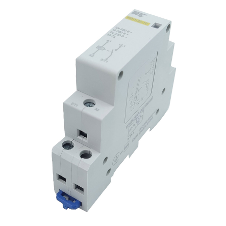 Контактор модульний TechnoSystems КМ-1-25-10 25А 230AC 1NO 1р 1мод., TNSy5503793 - 1