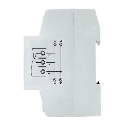 Реле напруги DigiTOP VP-25A, 25А, однофазне, цифрове - купити тут | ☎ (050) 456-56-13