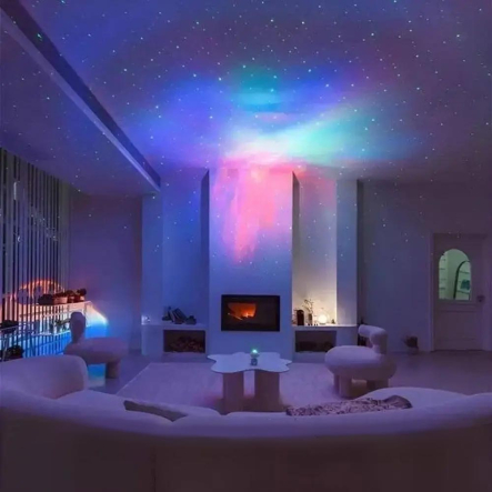 Ночник с пультом и проекцией звёздного неба от USB, Космонавт