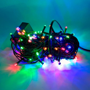 Гирлянда LED линейная LEBRON, 5м, 50LED, мульти цвет, IP20, 15-18-10