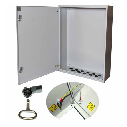 Бокс монтажный навесной Билмакс BW t=1,0-(500х600х250) IP31 УХЛ3 без панели, метал. замок, Б00051368 - 1