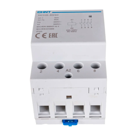Контактор модульный NCH8-40/40, 4P, 40A, 256099