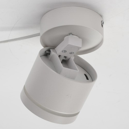 Светильник накладной поворотный ARDERO ML418-1, GX53, 13W, 82х93мм, белый, 8200