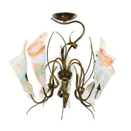 Люстра ALFA 5314 TORINO, 5хE14х40W, D 70 см, H 36 см - 1