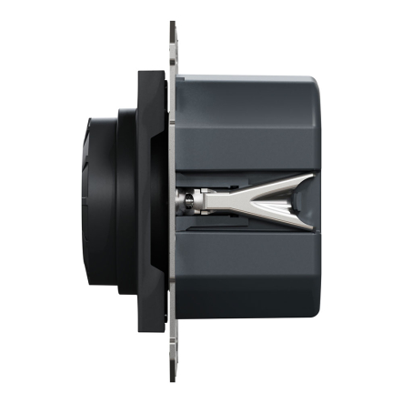 Диммер LED поворотный, RC 3-370Вт, Schneider Electric ASFORA, антрацит, EPH6800171