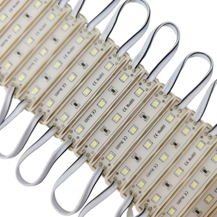 Світлодіодний модуль 0,72Вт, 12В, IP65 Lemanso 3*2835, 522010 - 1