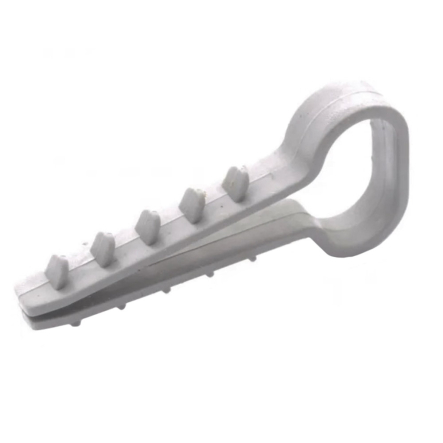 Дюбель-ялинка, затискач, для плоского кабелю D20мм - 1