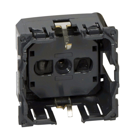 Розетка LEGRAND Celiane, 2К + З (16А, 250В ~, гвинтові клемми, нім. ст.) Підходять осіб. панелі 68130, 68430, 66252, 64952 - 1