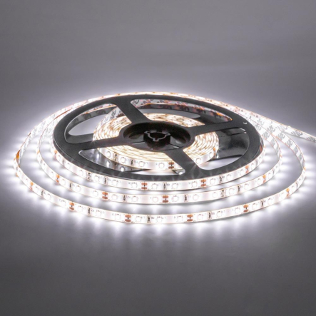 Светодиодная лента белая 12V smd2835 120led/м 9,6W/м IP65 MTK 1012100 - 1