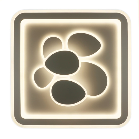 Светильник VIOLUX Smart OREO, 120W, 3000-6000К, 9000Lm, 550 мм, квадрат, белый, 220405 - 1