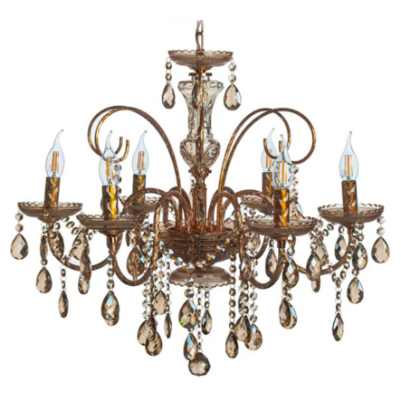 Люстра ARTTOK 3245/6P FGD+GC - 1