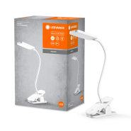 Настільна лампа-прищіпка 5Вт LEDVANCE PANAN CLIP SQUARE, DIM, 5W, 4000K, 4058075747883