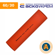 Трубка термоусаживаемая (ТУТ), АСКО-УКРЕМ, d - 60,0/30,0 мм., красная PRO, A0150040614