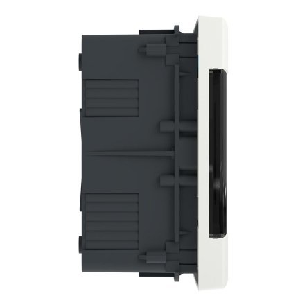 Щит пластиковый Schneider Electric Easy9 EU, врезной, 1 ряд 8 модулей, дымчатые двери, EZ9EUB108