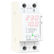 Вольтметр-амперметр VA-1 red ZUBR